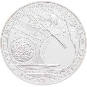 Česká republika, 1993 -, 200 Kč 2007 - Sputnik - první umělá družice Země,