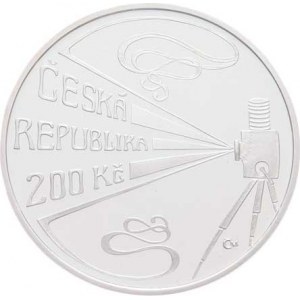 Česká republika, 1993 -, 200 Kč 2008 - Viktor Ponrepo, KM.100 (Ag900, 13.0g,