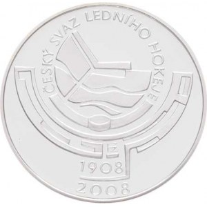 Česká republika, 1993 -, 200 Kč 2008 - 100 let Českého svazu ledního hokeje,