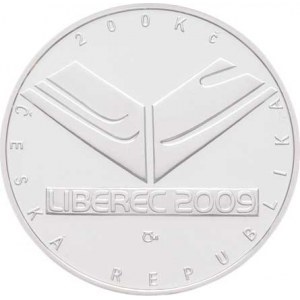 Česká republika, 1993 -, 200 Kč 2009 - Mistrovství světa v klasickém lyžování,