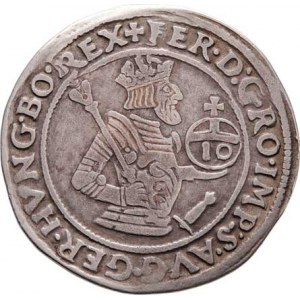Ferdinand I., 1519 - 1564, 10 Krejcar 1562, Hall-Krump, M-A.45, Markl.1763,