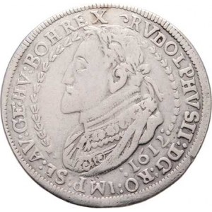 Rudolf II., 1576 - 1612, 1/4 Tolar 1612, Hall-Leffler, M-A.98, M-T.360,