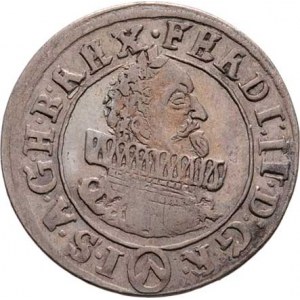 Ferdinand II., 1619 - 1637, 3 Krejcar (1)624, Vídeň-Fellner, M-A.118, 1.678g,