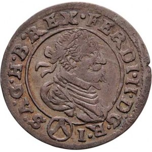 Ferdinand II., 1619 - 1637, 3 Krejcar 1625, Vídeň-Fellner, M-A.120, 1.585g,