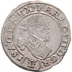 Ferdinand II., 1619 - 1637, 3 Krejcar 1635, Vídeň-Vestenburg, M-A.132, 1.645g,