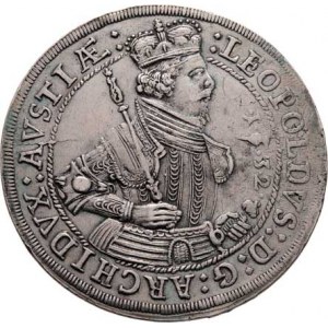 Arcivévoda Leopold Tyrolský, 1607 - 1632, Tolar 1632, Hall, M-A.129, KM.629.2, M-T.473, světs