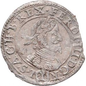 Ferdinand III., 1637 - 1657, Krejcar 1640, Štýrský Hradec, M-A.138, 0.542g,