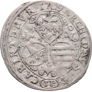 Josef I., 1705 - 1711, 3 Krejcar 1709 IP, Sv.Vít-Preiss, M-A.207 - označení