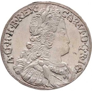 Karel VI., 1711 - 1740, 3 Krejcar 1731, Hall, M-A.231, 1.661g, nep.nedor.,