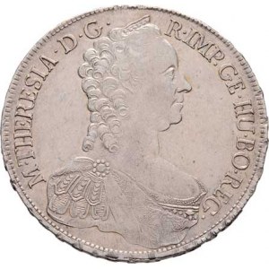 Marie Terezie, 1740 - 1780, Tolar 1765, Vídeň, M-A.266, N.26, 27.981g, nep.hr.,
