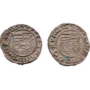 Ferdinand I., 1526 - 1564, Denár 1554 KB, 1557 KB, Hal.110, Husz.935, 0.484g,