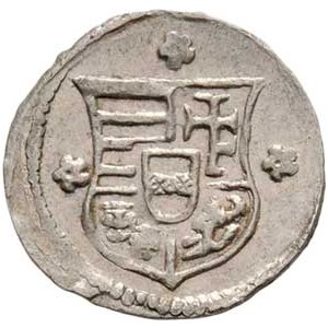 Ferdinand I., 1526 - 1564, Obol b.l. KB, Hal.113, Husz.963, 0.336g, pěkná