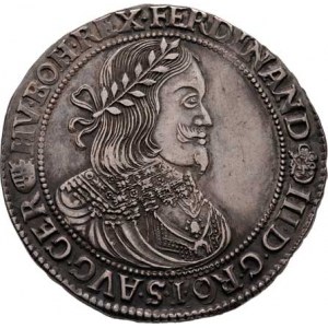 Ferdinand III., 1637 - 1657, Tolar 1651 KB, Hal.240, Husz.1242, 28.359g,
