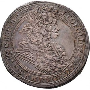 Leopold I., 1657 - 1705, Tolar 1695 KB, Nech.1087, Husz.1374, 28.786g,