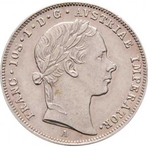 Konvenční měna, údobí let 1848 - 1857, 10 Krejcar 1853 A, 2.149g, nep.hr., nep.rysky, pěkná