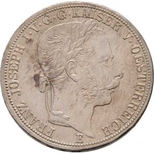 Rakouská a spolková měna, údobí let 1857 - 1892, Tolar spolkový 1867 E, 18.520g, nep.just., d