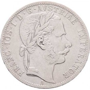 Rakouská a spolková měna, údobí let 1857 - 1892, Zlatník 1866 A, 12.263g, dr.hr., dr.rysky
