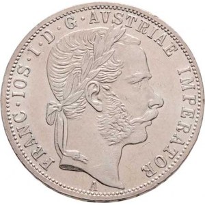 Rakouská a spolková měna, údobí let 1857 - 1892, Zlatník 1870 A, 12.304g, nep.hr., dr.rysky