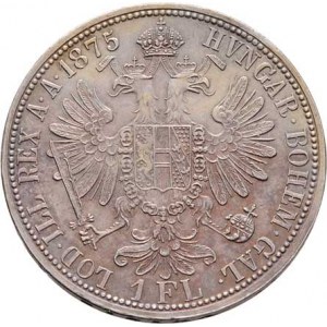 Rakouská a spolková měna, údobí let 1857 - 1892, Zlatník 1875, 12.321g, nep.hr., nep.rysky, p