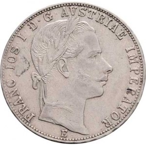 Rakouská a spolková měna, údobí let 1857 - 1892, Zlatník 1861 E, 12.351g, nep.hr., dr.rysky,