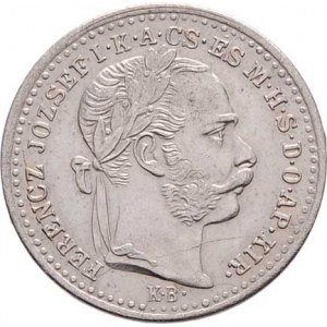 Rakouská a spolková měna, údobí let 1857 - 1892, 10 Krejcar 1870 KB - krátký opis, 1.479g, ne