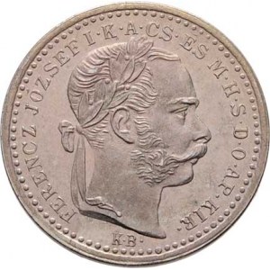 Rakouská a spolková měna, údobí let 1857 - 1892, 10 Krejcar 1876 KB - prvoražba (mimořádná