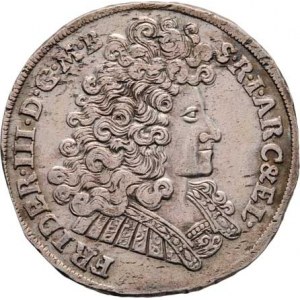 Branibory - Prusko, Friedrich III., 1688 - 1701, 2/3 Tolaru 1692 LC-S, Berlin-Schneider, KM.5
