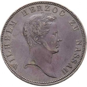 Nassau, Wilhelm, 1816 - 1839, Tolar 1831 - na návštěvu mincovny, Cr.49a (Ag871),
