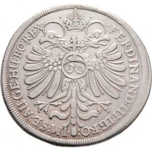Norimberk, Ferdinand II., 1619 - 1637, 30 Krejcar 1658 - s titulem Ferdinanda III., KM.165,