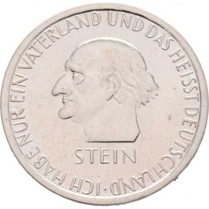 Německo - Výmarská republika, 1918 - 1933, 3 Marka 1931 A - Stein, KM.73 (Ag500, 100.000 ks),