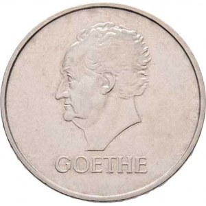 Německo - Výmarská republika, 1918 - 1933, 3 Marka 1932 D - Goethe, KM.76 (Ag500, pouze 56.00