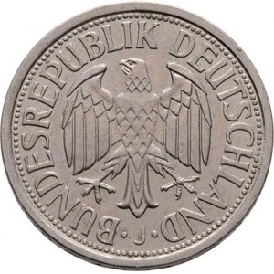 Německo - BRD, 1949 -, 2 Marka 1951 J, KM.111 (CuNi), 7.013g, nep.hr.,