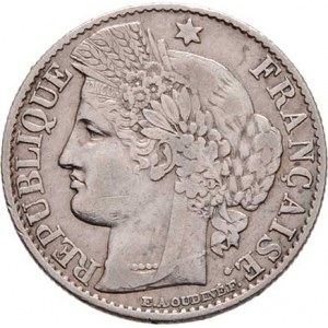 Francie, III.republika, 1871 - 1940, 50 Centimes 1895 A, Paříž, KM.834.1 (Ag835), 2.501g,