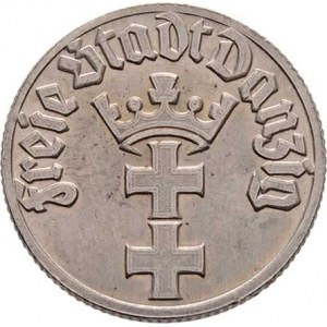 Gdaňsk - město, 1/2 Gulden 1932, KM.153 (Ni), 3.045g, dr.hr.,