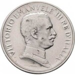 Itálie, Viktor Emanuel III., 1900 - 1946, 2 Lira 1916 R, Řím, KM.55 (Ag835), 9.871g, 9.681g,