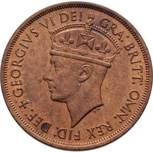 Jersey, George VI., 1936 - 1952, 1/12 Shilling 1945 - osvobození, KM.19 (bronz),