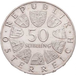Rakousko - II. republika, 1945 -, 50 Šilink 1967 - Dunajský valčík, KM.2902 (Ag900,
