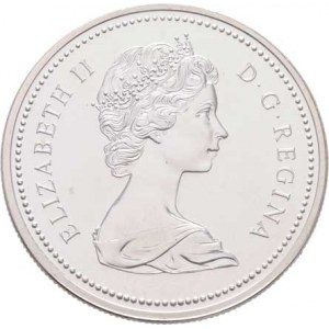 Kanada, Elizabeth II., 1952  -, Dolar 1974 - Winnipeg, KM.88a (Ag500), 23.235g