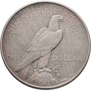 USA, Dolar 1922 - Mírový, KM.150 (Ag900), 26.738g,