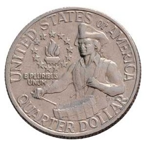 USA, 1,1/2,1/4 Dolar 1976 - jubileum 200 let USA, bez zn.,