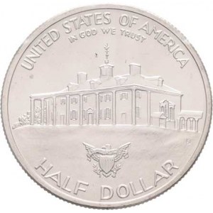 USA, 1/2 Dolar 1982 D - G.Washington, KM.208 (Ag900,