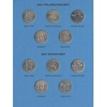 USA, 1/4 Dolar 1999-2001 - státy USA - mincovny D a P,