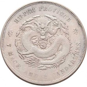 Čína - provincie Hupeh, Dolar b.l. (1895-1907), Y.127.1, 26.787g, nep.nedor.,