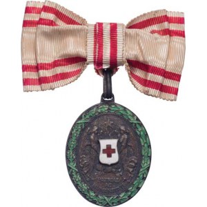 Rakousko - Uhersko, František Josef I., 1848 - 1916, Červený kříž - stř.medaile - válečná sku