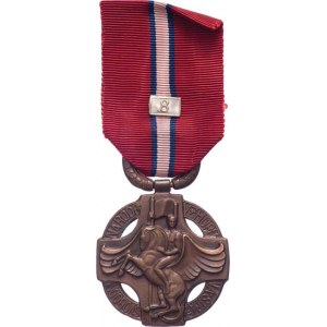 Československo, Čs.revol.medaile - tmavá, lehká, Nesign., VM.6-D,