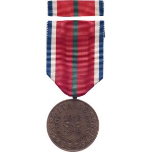 Československo, Pamětní medaile příslušníků domobrany z Itálie 1945,