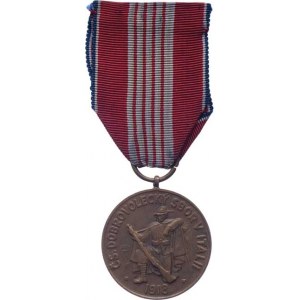 Československo, Itálie - pamětní medaile Čsl. dobrovoleckého sboru,