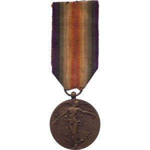 Belgie, Medaile Vítězství (cca 350.000 ks), Nesign., zn.LA