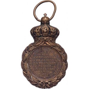 Francie, Napoleon I., 1804 - 1815, Pamětní (Svatohelenská) medaile na 50 let úmrtí