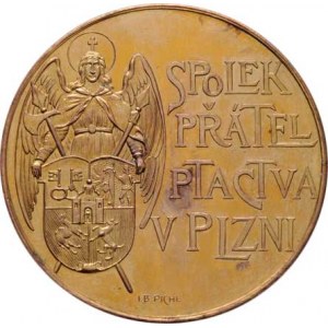 Pichl Ivan Bojislav, 1850 - 1923, Plzeň - Spolek přátel ptactva - Uznání zásluh b.l.